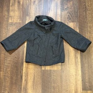 ANTONIO‎ MELANI Dark Gray Wool Coat Women's 2 Business Dressy